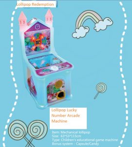 Mini Lollipop Redemption Arcade Machine Lollipop Redemption Machine 271x300 - Mini Lollipop Redemption Arcade Machine