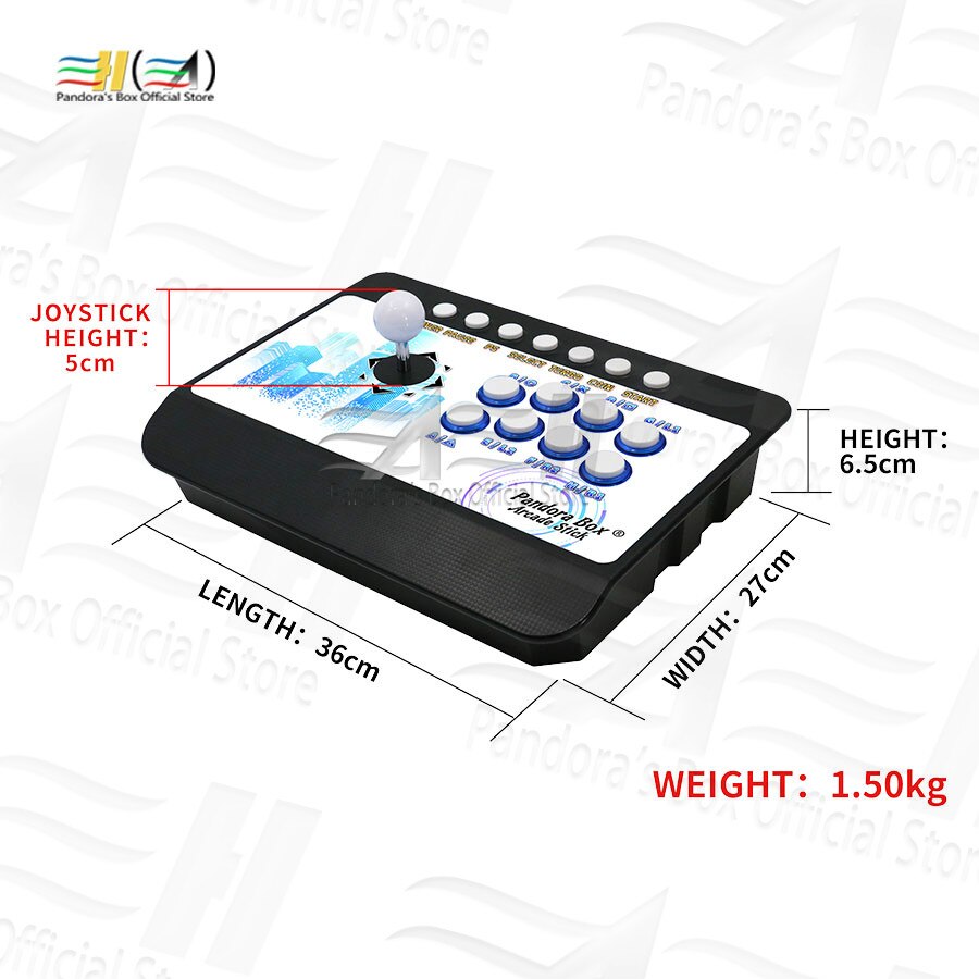 pandora dx arcade stick - Pandora Wireless Arcade Fighting Stick is now available