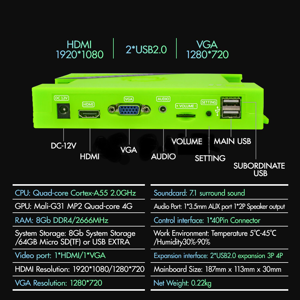 pandora Box Ex Technical Specifications - Pandora Box EX