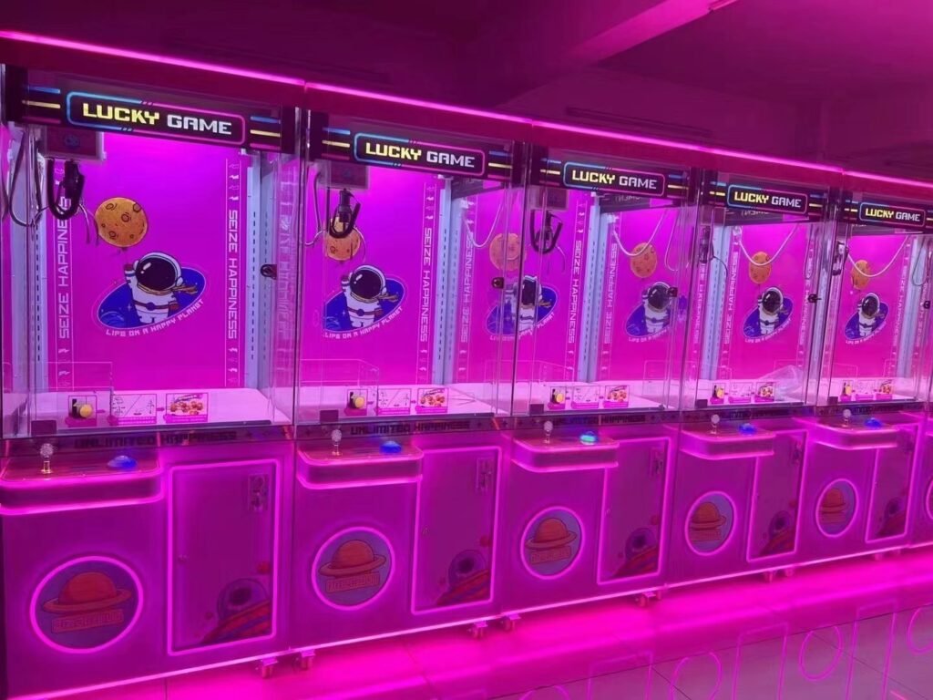 Metal + Wood Claw Machine