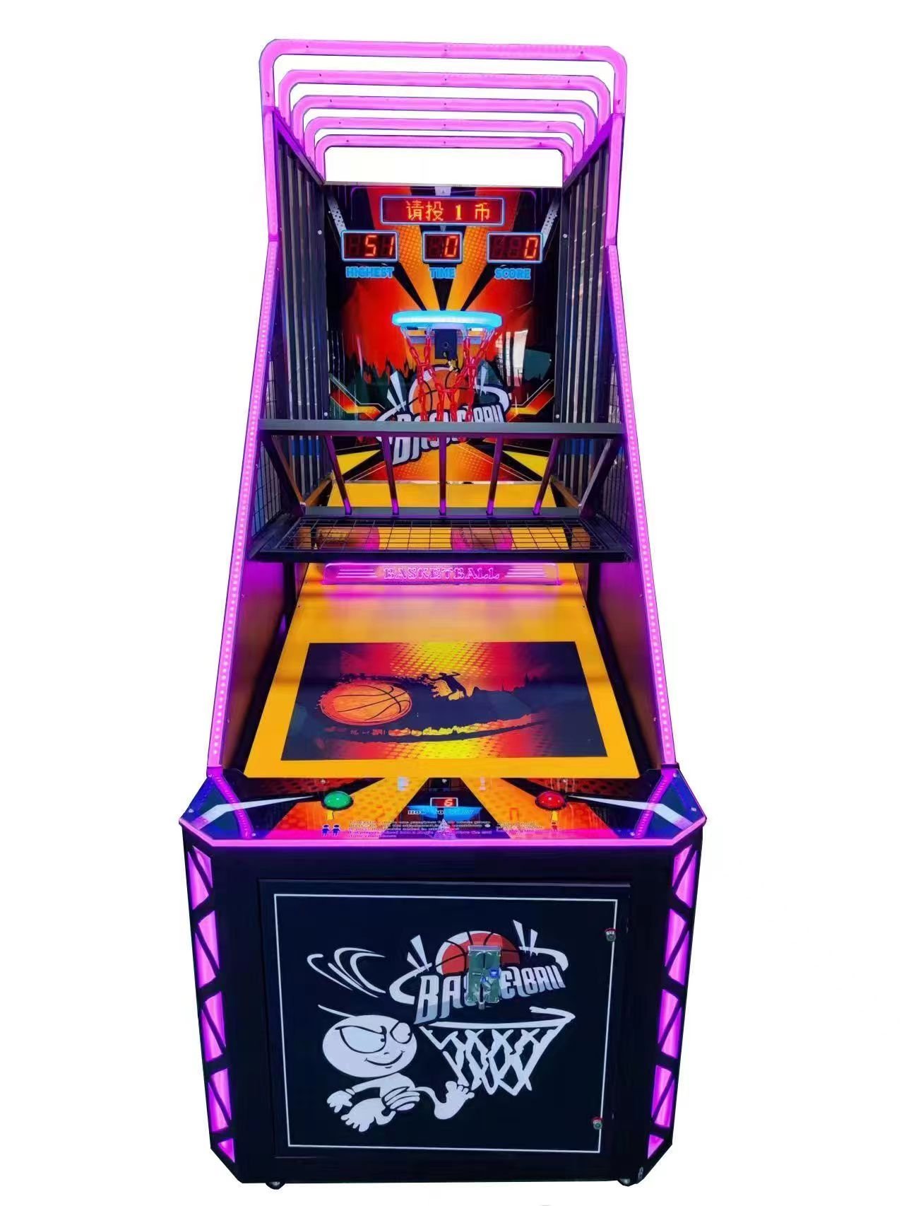 Adult Deluxe Basketball Machine